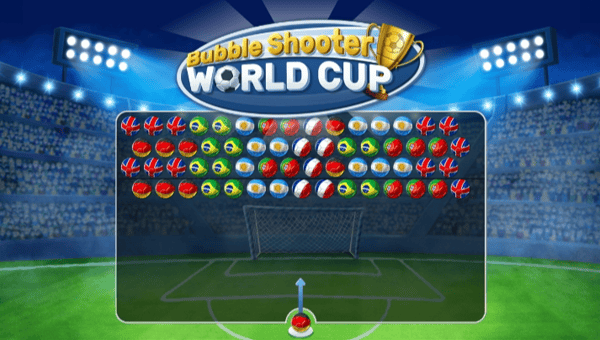Jogo Bubble Shooter World Cup no Jogos 360