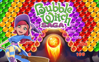 Bubble Witch Saga game cover