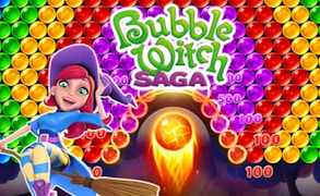 Bubble Witch Saga game cover