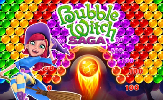 Bubble Witch Saga 🕹️ Play Now on GamePix