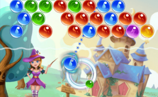 Bubble Witch Shooter Magical Saga em Jogos na Internet
