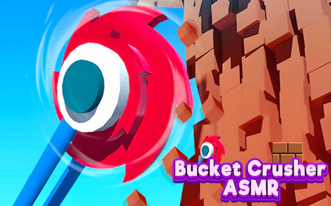 Bucket Crusher ASMR game artwork