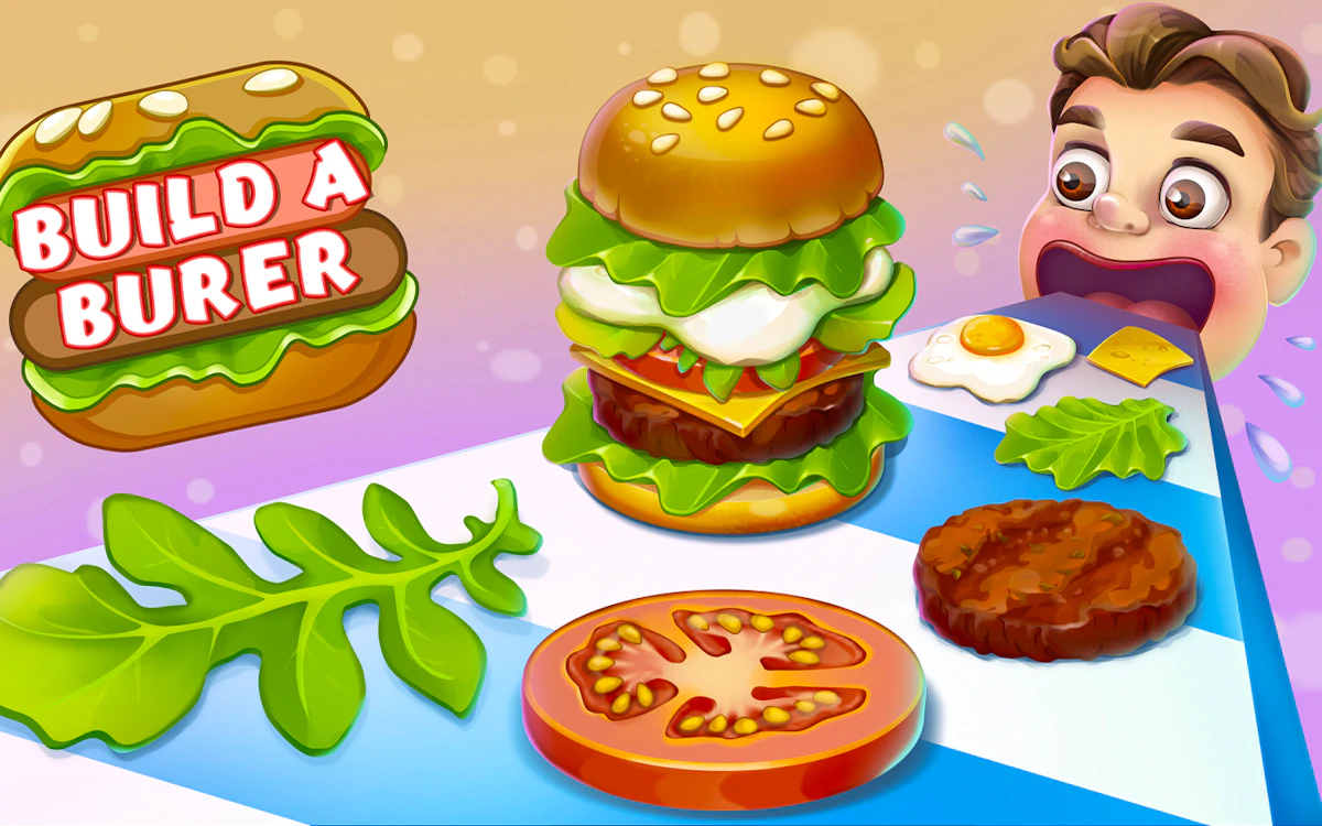 Play Build a Burger — free online Casual game
