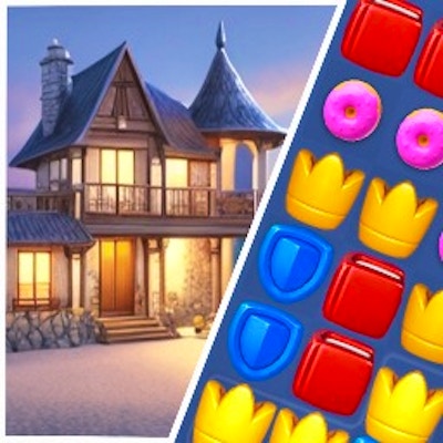 Building a house - Match 3 By Gamepix