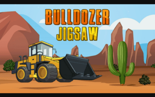Bulldozer Jigsaw game cover
