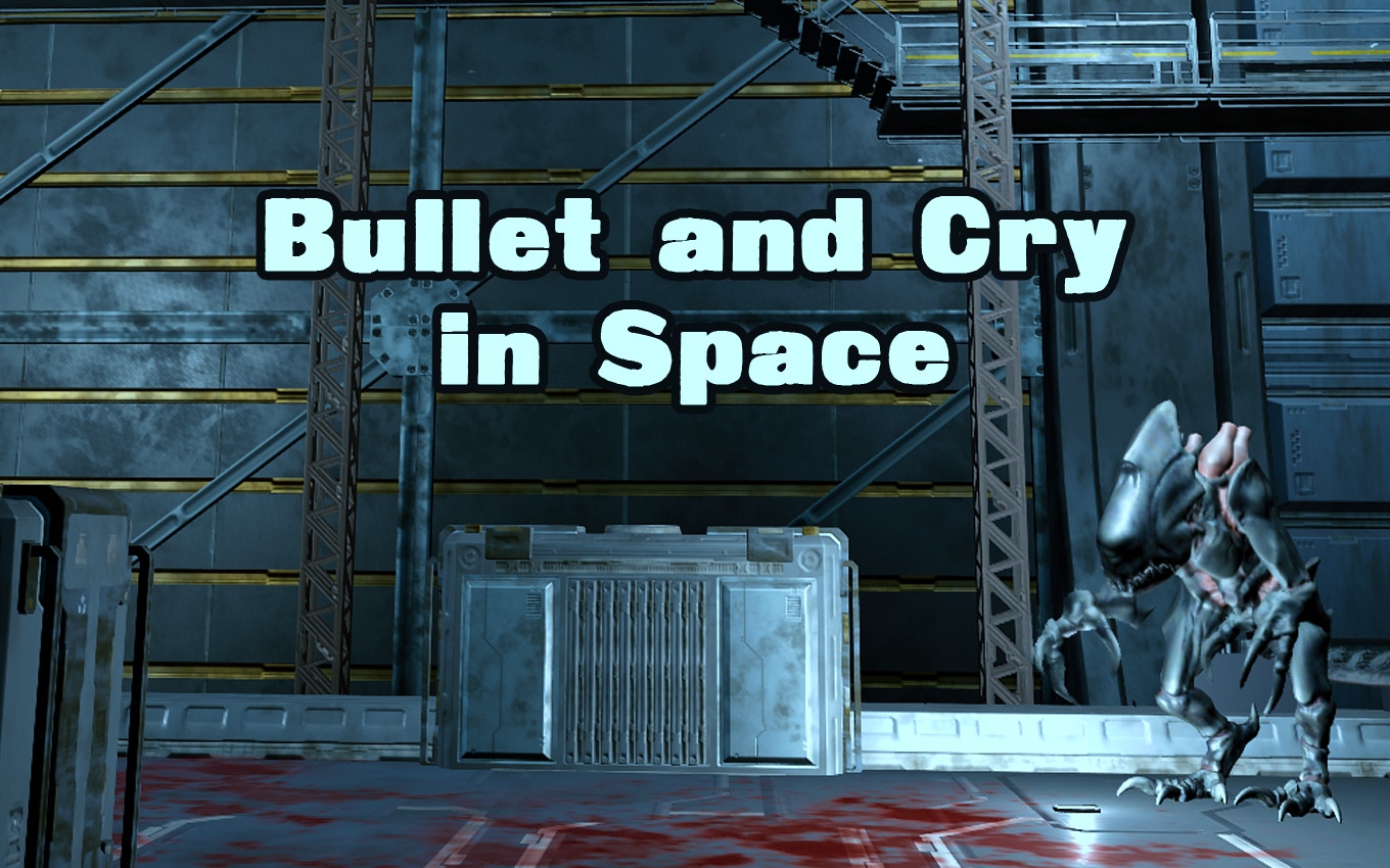 Bullet and Cry in Space