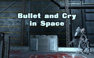 Bullet and Cry in Space