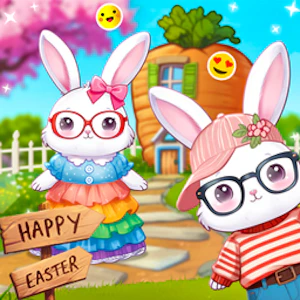 Bunnies Get Ready for Easter Thumbnail