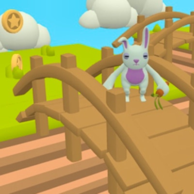 Bunny Coin Hop By Gamepix
