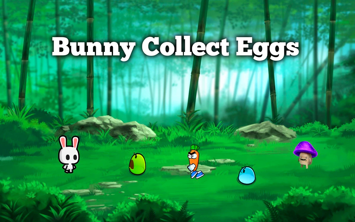 Play Bunny Collect Eggs — free online Platformer game