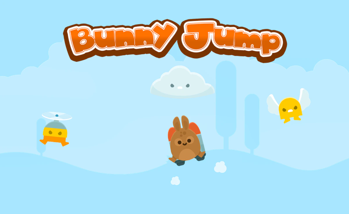 Play Bunny Jump — free online Kids game