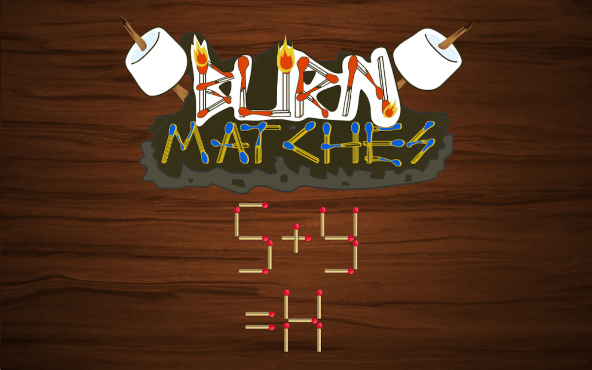 Play Burn Matches — free online Brain game