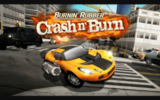 Burnin' Rubber Crash N' Burn game cover