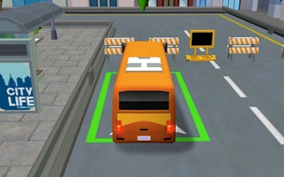 Bus Parking 3d game cover