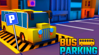 Bus Parking City 3d game cover