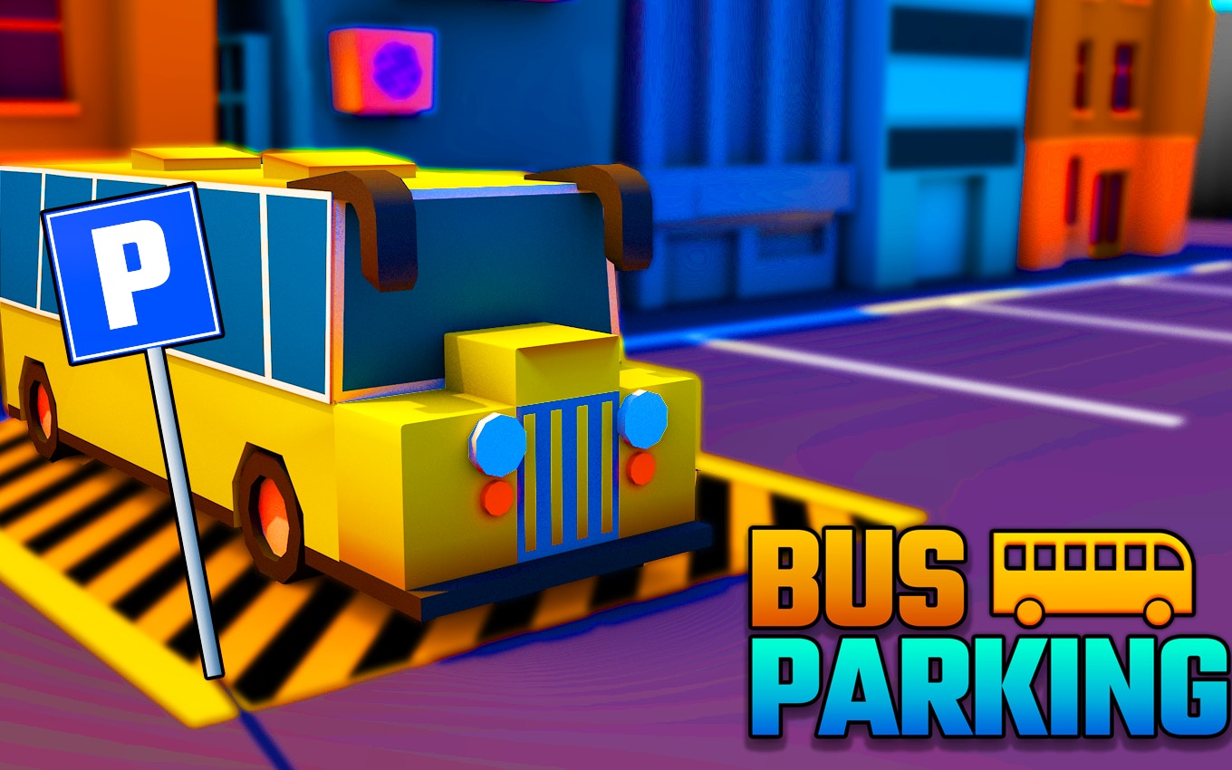 Bus Parking City 3D