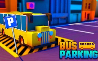 Bus Parking City 3d