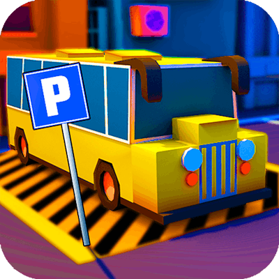 Bus Parking City 3D