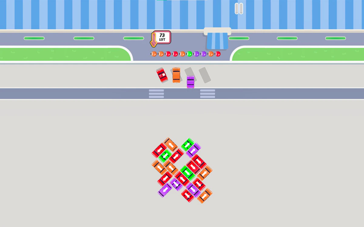 Play Bus Queue — free online Puzzle game