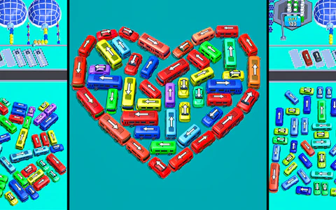 Bus Sort Car Parking Jam game thumbnail