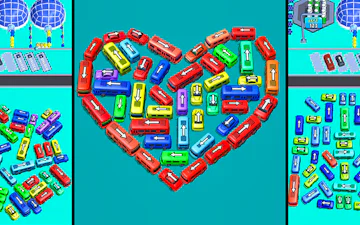 Bus Sort Car Parking Jam