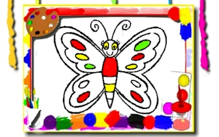 Butterfly Coloring Book game cover