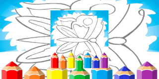 Butterfly Coloring Pages Kids thumbnail