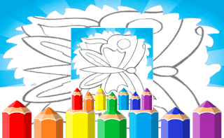 Juega gratis a Butterfly Coloring Pages Kids