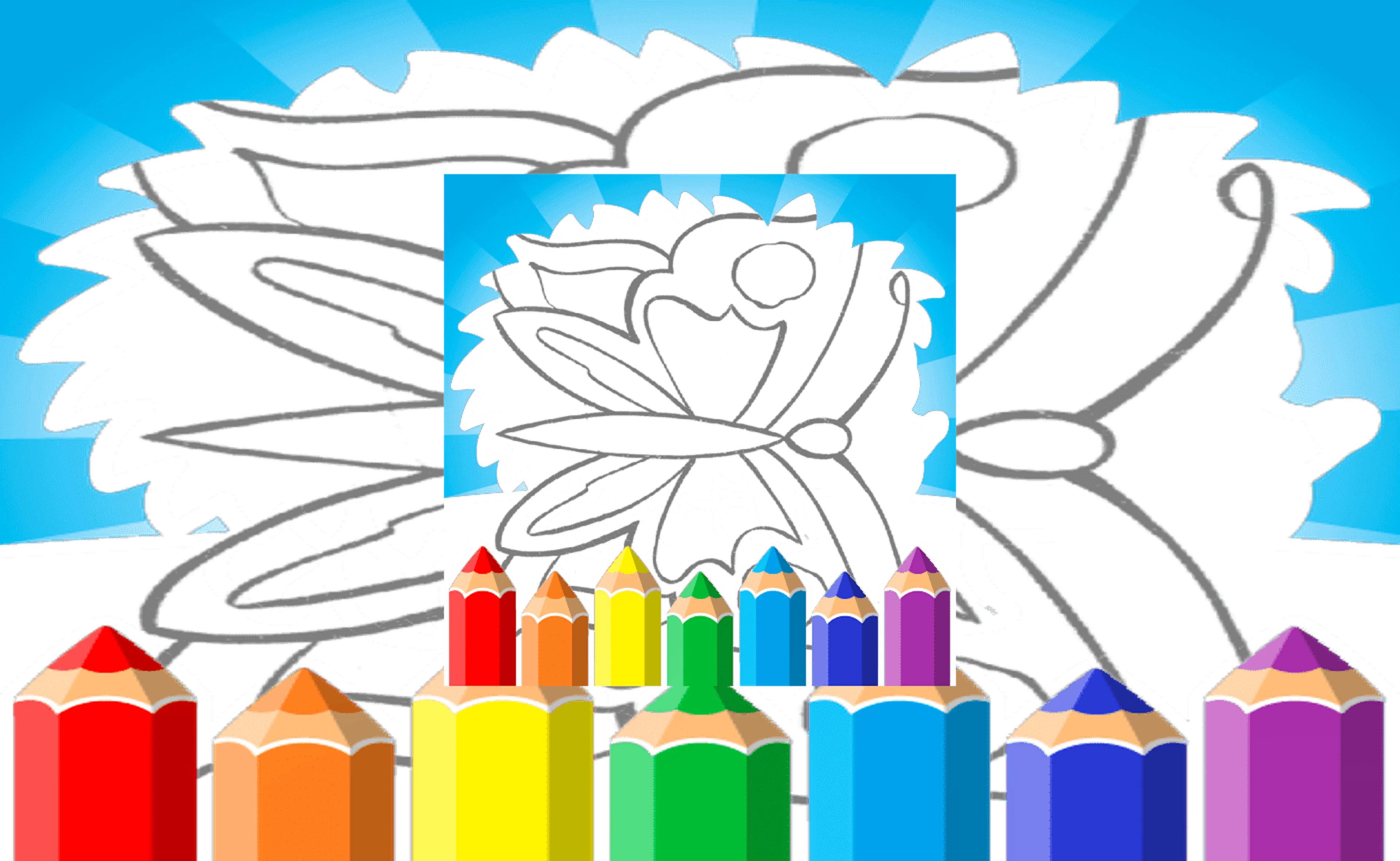Butterfly Coloring Pages Kids