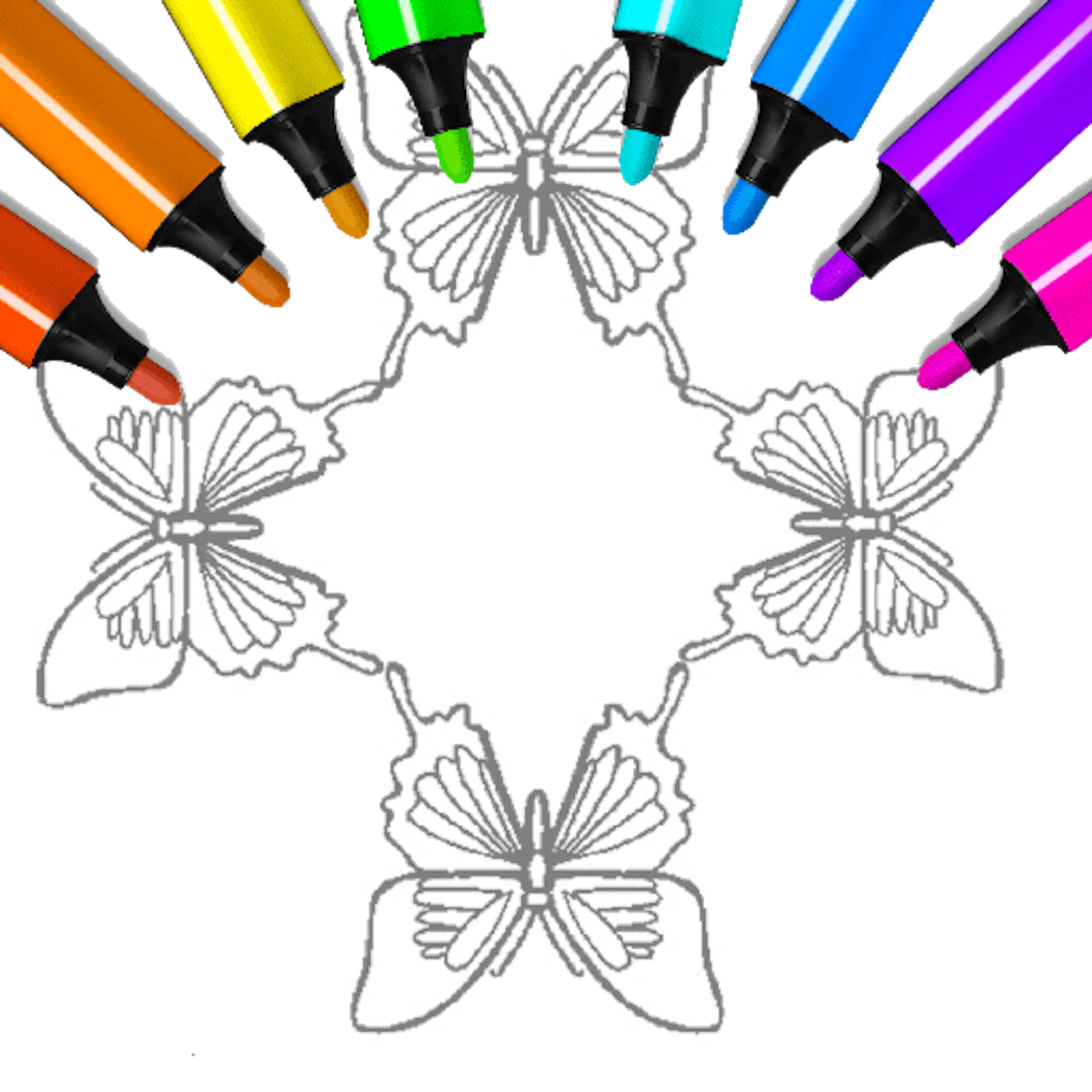 Butterfly Coloring Pages Kids