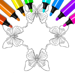 Butterfly Coloring Pages Kids