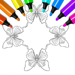 Butterfly Coloring Pages Kids