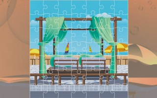 Cabana Beach Jigsaw game cover