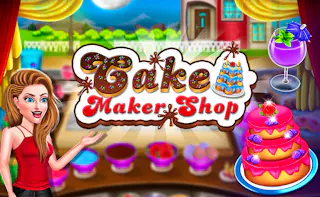 Cake Shop Cafe Pastries & Waffles cooking Game — free online strategy game