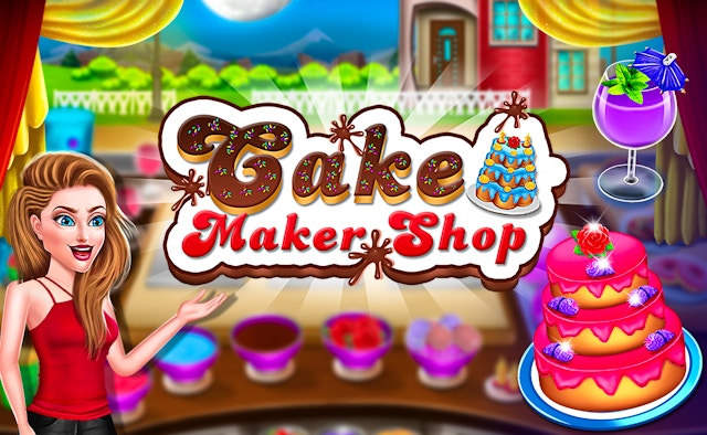 Cake Shop Cafe Pastries Waffles Cooking Game