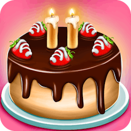 Cake Shop Cafe Pastries & Waffles cooking Game