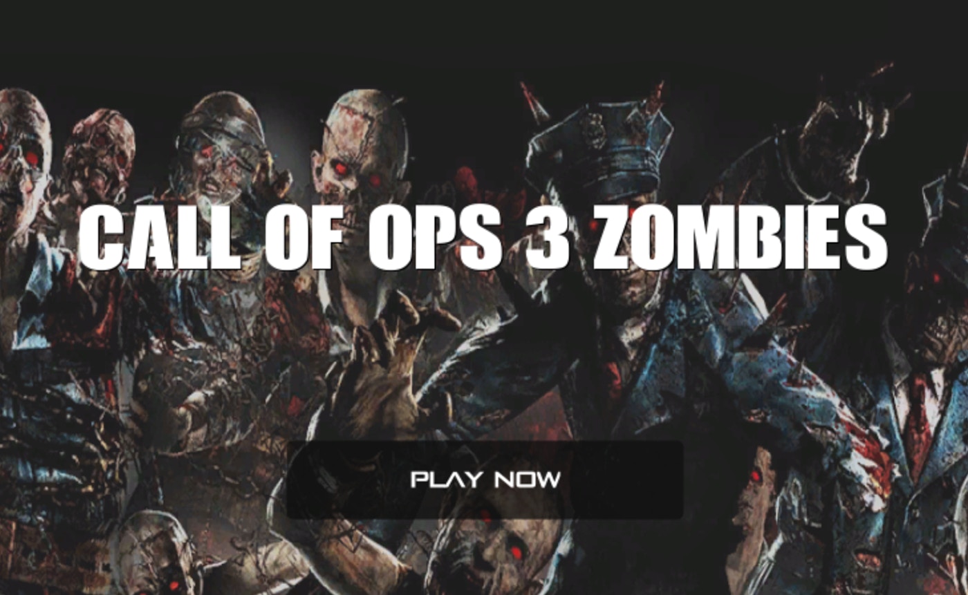 Call of Ops 3 Zombies