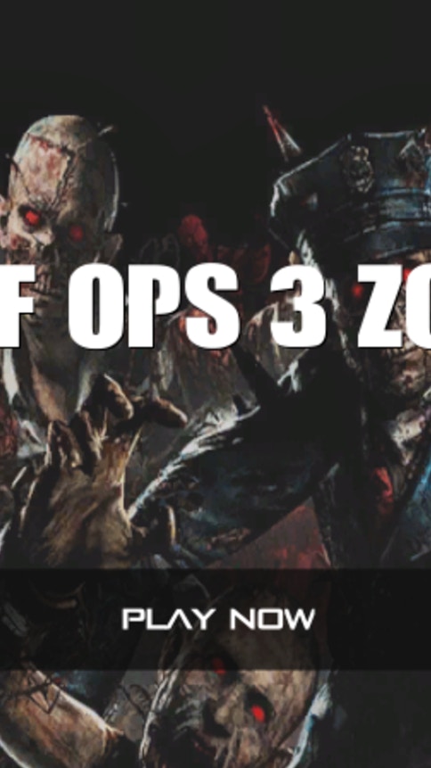 Call of Ops 3 Zombies
