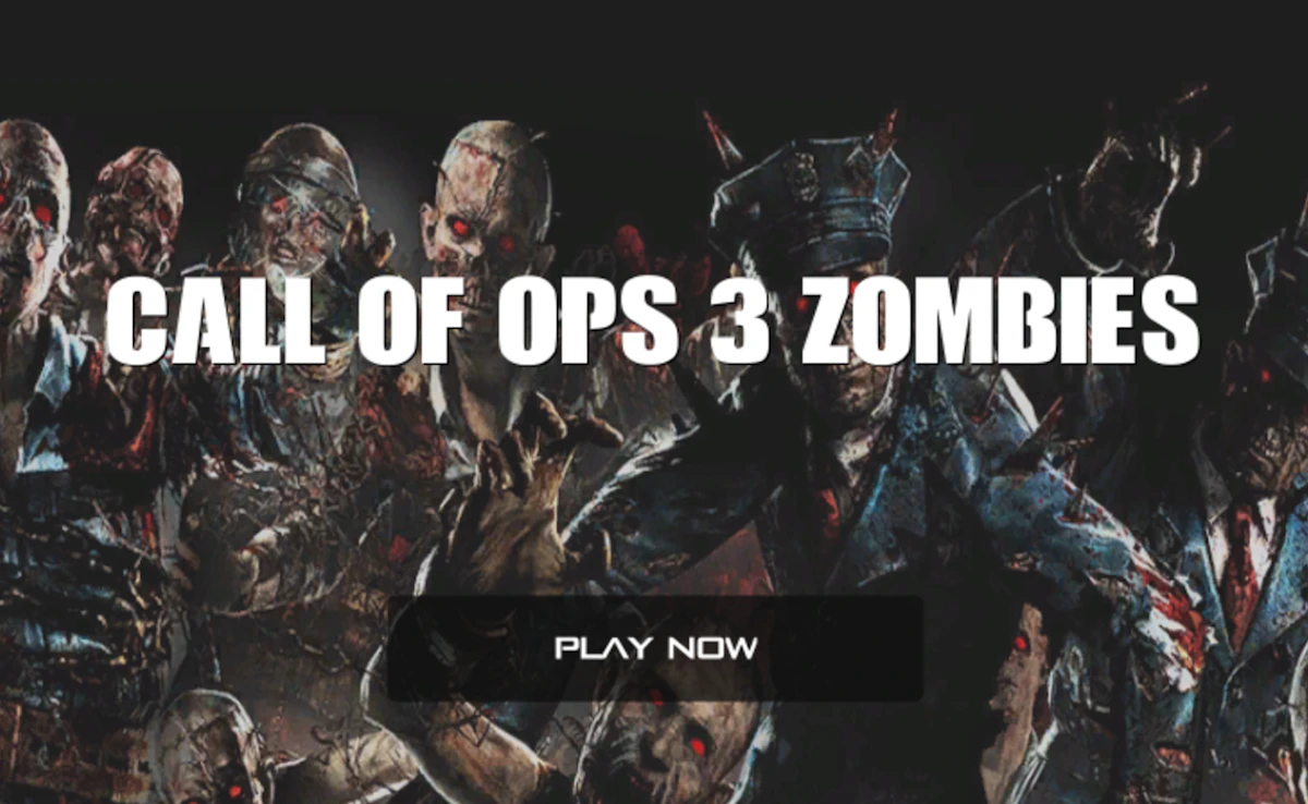 Play Call of Ops 3 Zombies — free online Shooter game