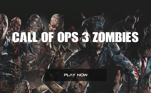 Call Of Ops 3 Zombies