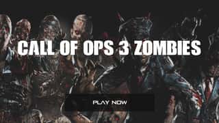 Call Of Ops 3 Zombies game cover