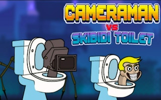 Cameraman Vs Skibidi Toilet game cover