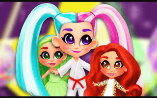 Candy Doll Hair Salon game cover