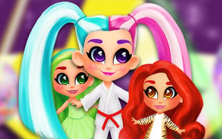 Candy Doll Hair Salon game cover