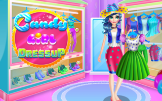 Candy Girl Dressup game cover