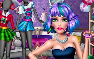 Candy Girl Makeup Fun game cover