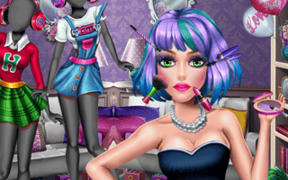 Candy Girl Makeup Fun game cover