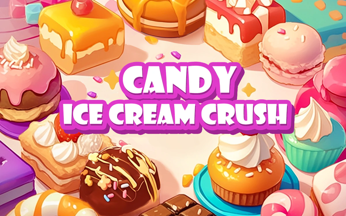 Play Candy Ice Cream Crush — free online Match 3 game