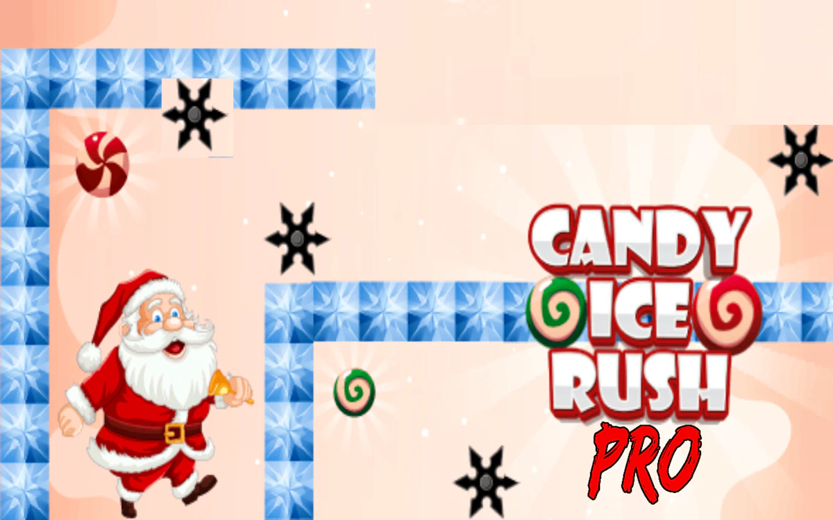Play Candy Ice Rush — free online Christmas game