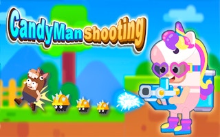 Candy Man Shooting game cover